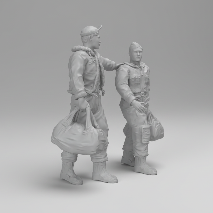 WWII - USAAF Bomber Crew - Set 2