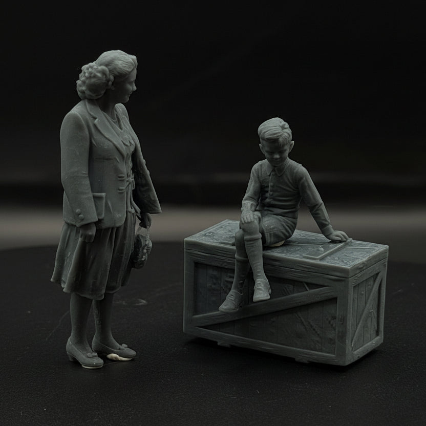 "Mother & Son" - Civilian Set 01
