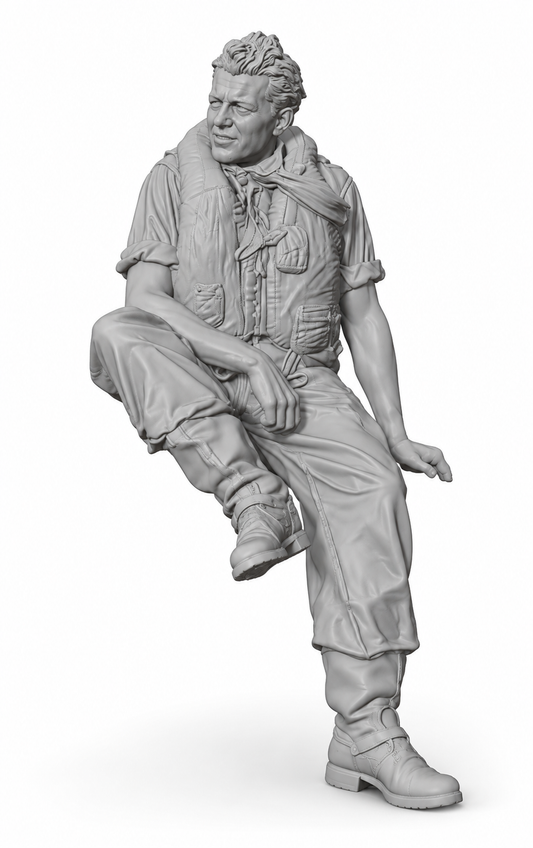 RAF Pilot – Resting