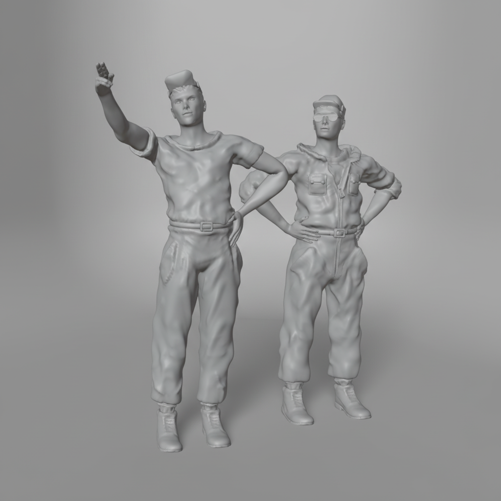 WWII - USAAF Ground Crew - Set 1