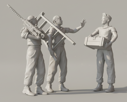 WWII - USAAF Ground Crew - Set 2