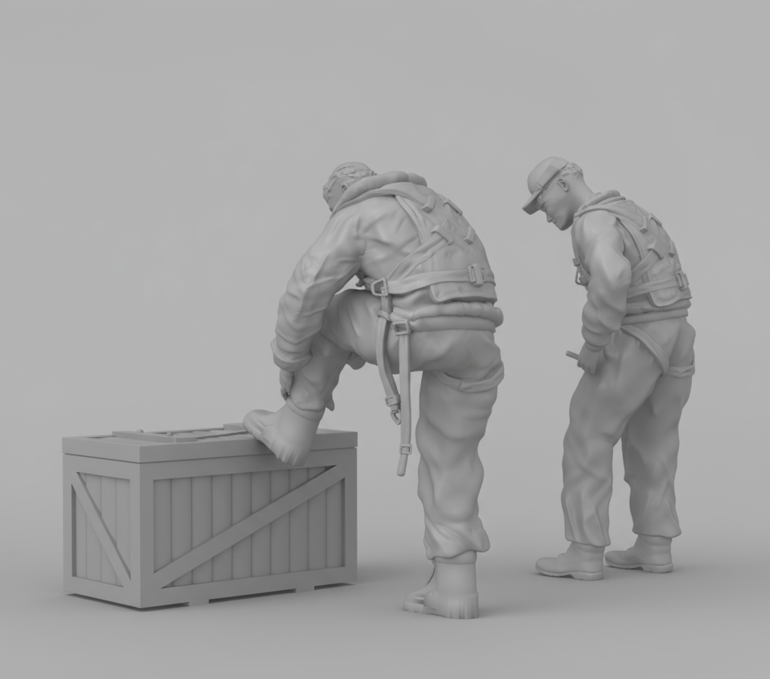 WWII - USAAF Bomber Crew - Set 1