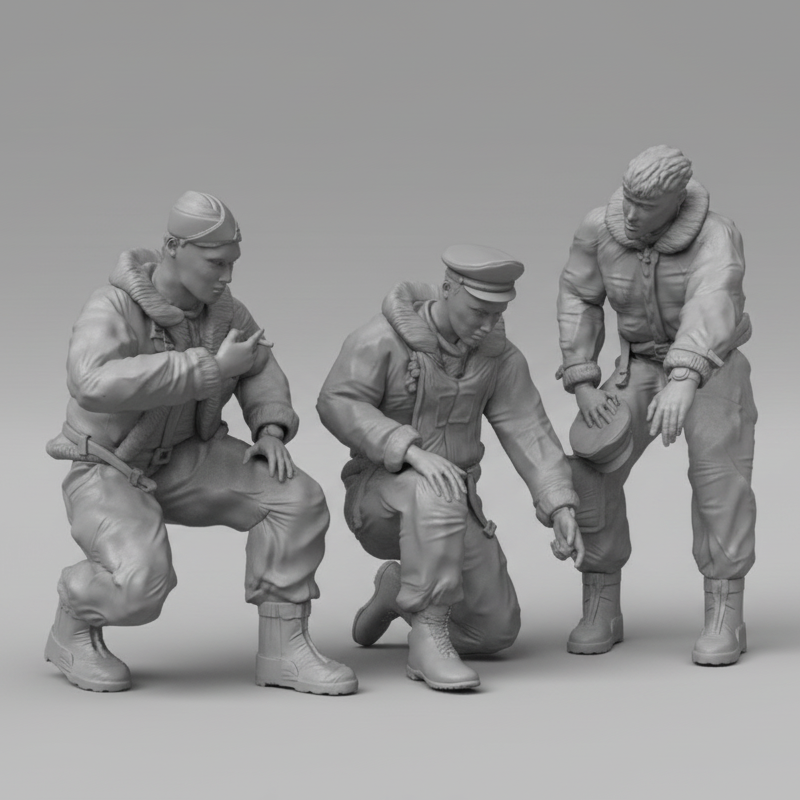 WWII - USAAF Bomber Crew - Set 3