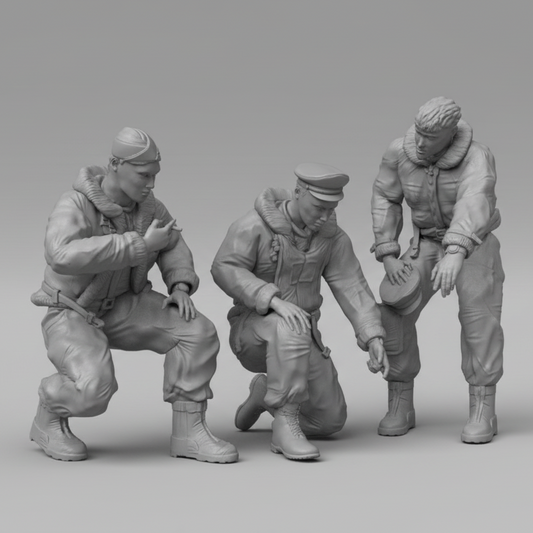 WWII - USAAF Bomber Crew - Set 3