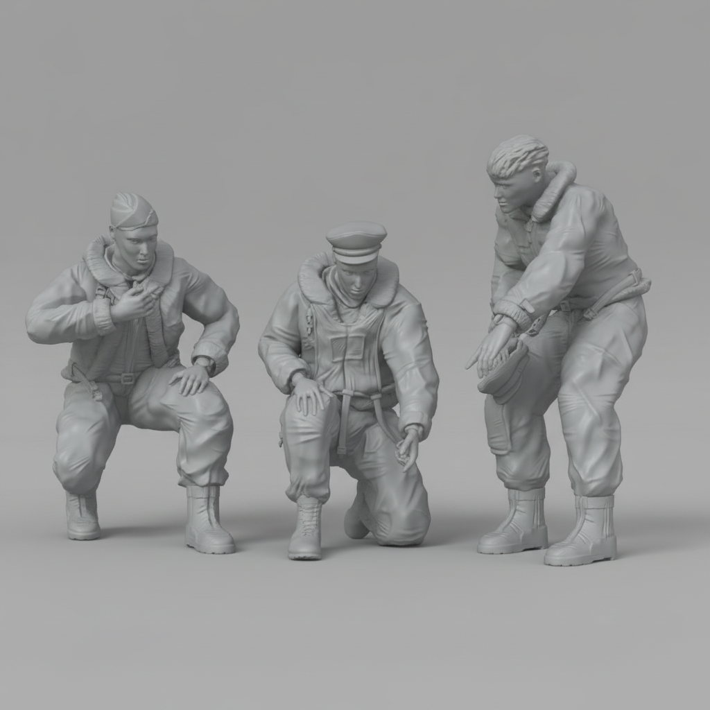 WWII - USAAF Bomber Crew - Set 3