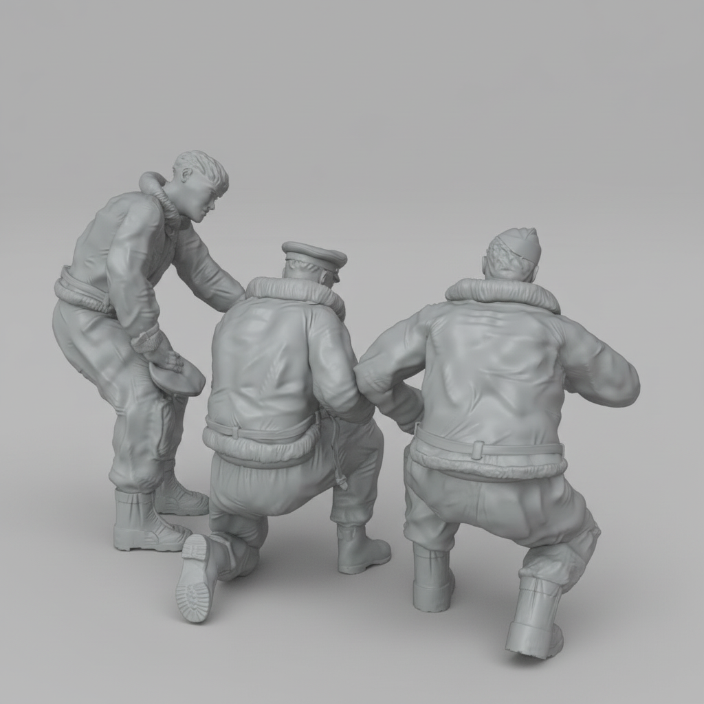 WWII - USAAF Bomber Crew - Set 3