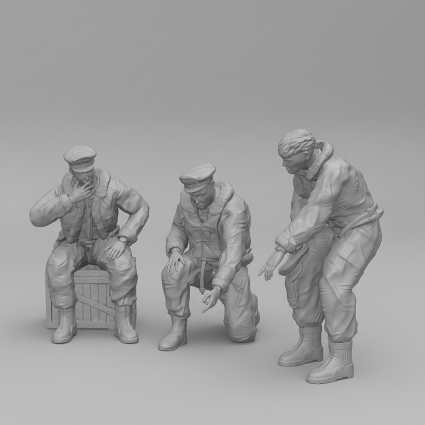 WWII - USAAF Bomber Crew - Set 3