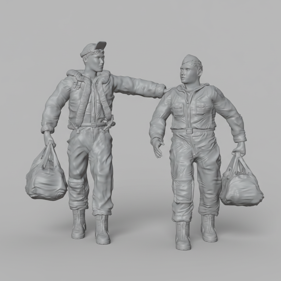 WWII - USAAF Bomber Crew - Set 2