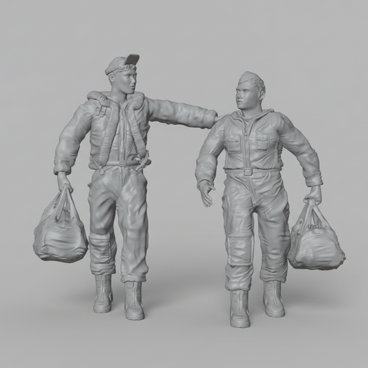 WWII - USAAF Bomber Crew - Set 2