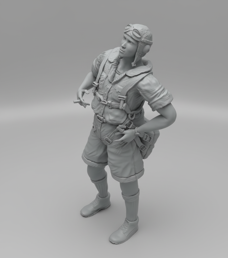 WWII - Pilote RAF/USAAF – Campagne d’Afrique