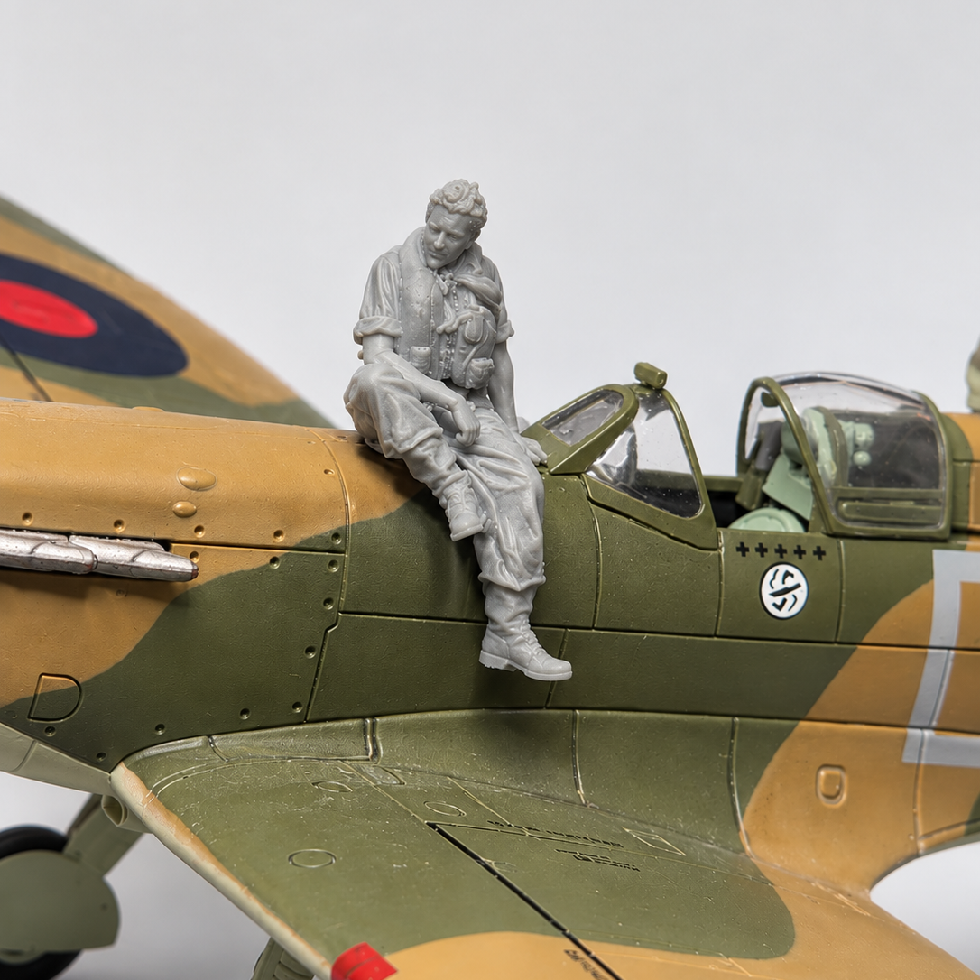 RAF Pilot – Resting