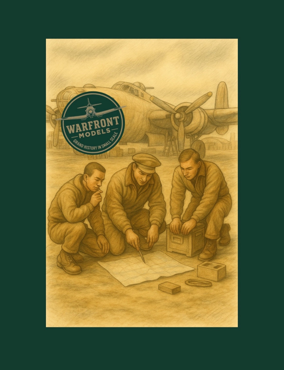 WWII - USAAF Bomber Crew - Set 3