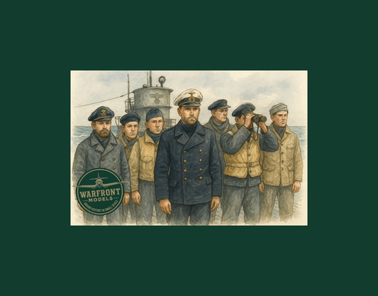 WWII - 1/144 - Kriegsmarine crew 35pcs