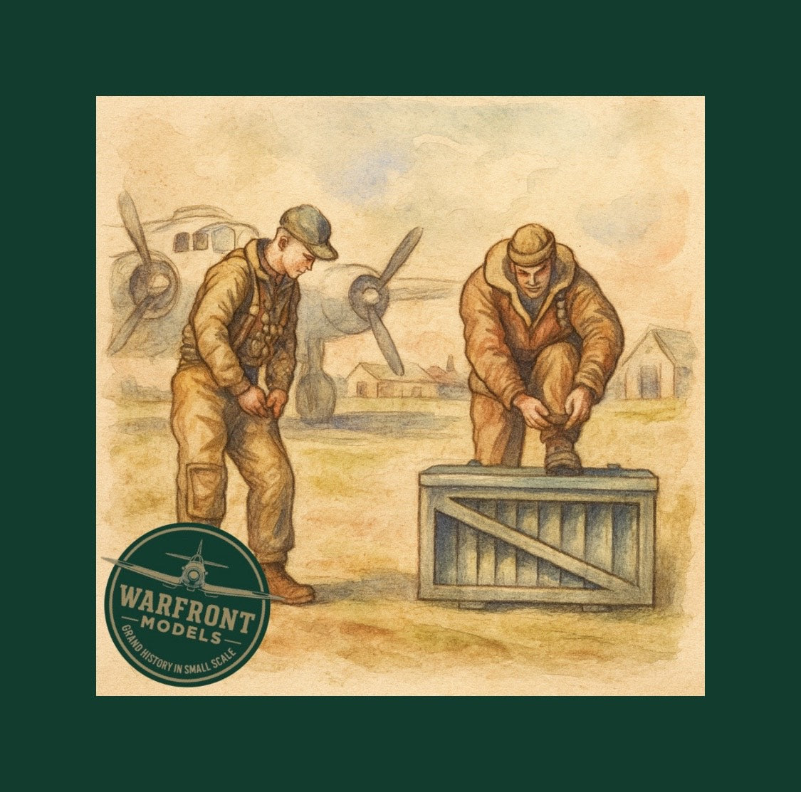 WWII - USAAF Bomber Crew - Set 1